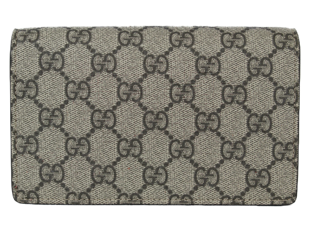 Gucci Supreme Crystal GG Cherry Beige Red Canvas